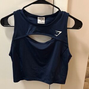 GymShark Power Crop Tank Top Womens